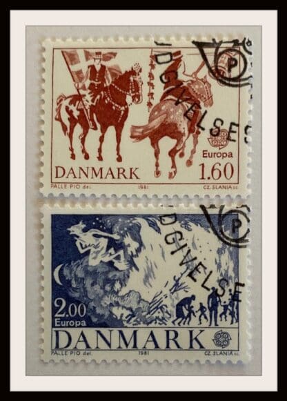 Denmark Scott #680-681 Used (Europa)