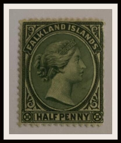 Falkland Islands Scott # 10 Mint Hinged