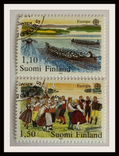 Finland Scott #655-656 Used (Europa)