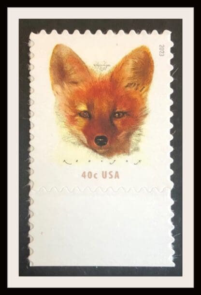 Scott # Red Fox Mint Never Hinged