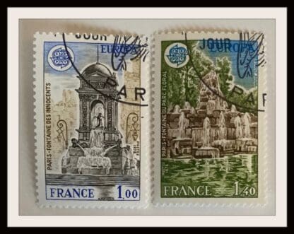 France Scott #1609-1610 Used (Europa)