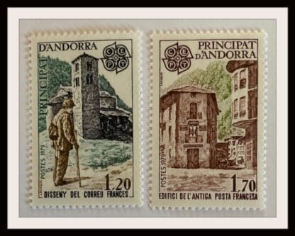 Andorra France Scott # 269-270 Mint Never Hinged (Europa)