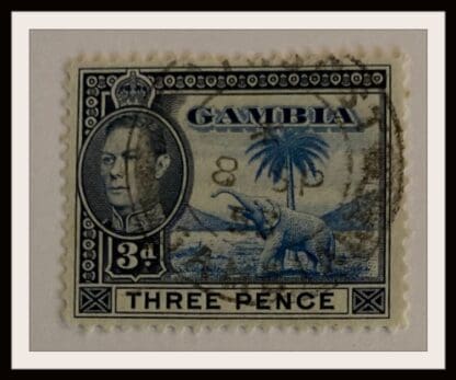 Gambia Scott # 136 Used