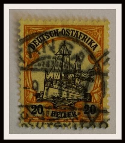 German East Africa Scott # 17 Used