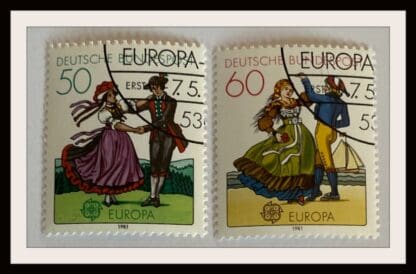 Germany Scott #1349-1350 Used (Europa)