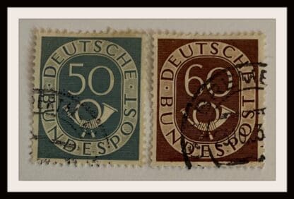 Germany  Scott # 681-682 Used