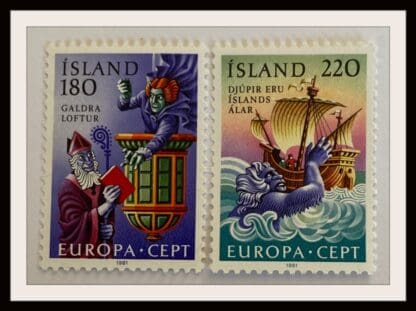 Iceland Scott # 541-542 Mint Never Hinged (Europa)