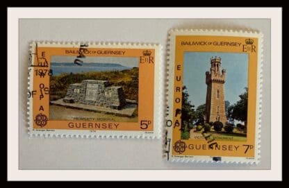 Guernsey Scott # 161-162 Used (Europa)