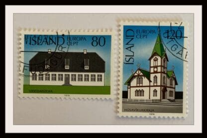 Iceland Scott # 506-507 Used (Europa)