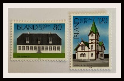 Iceland Scott # 506-507 Mint Never Hinged (Europa)