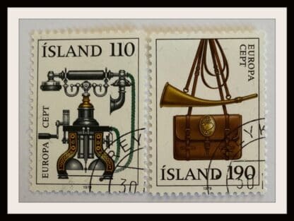 Iceland Scott # 515-516 Used (Europa)