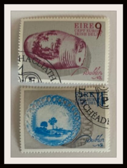 Ireland Scott # 393-394 Used (Europa)