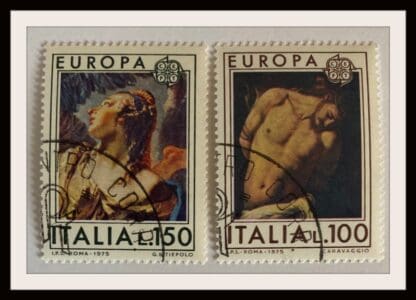 Italy Scott # 1183-1184 Used (Europa)