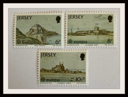 Jersey Scott # 187-189 Mint Never Hinged (Europa)