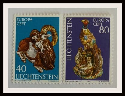 Liechtenstein Scott # 587-588 Mint Never Hinged