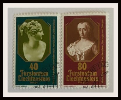 Liechtenstein Scott # 685-686 Used