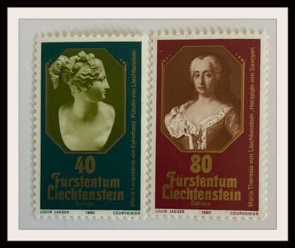 Liechtenstein Scott # 685-686 Mint Never Hinged