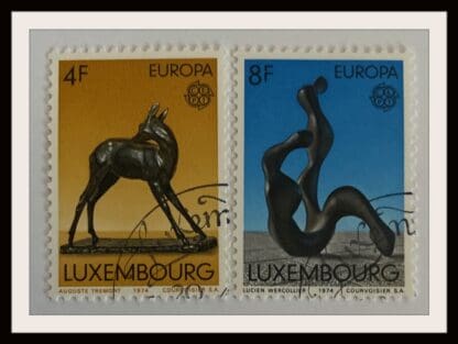 Luxembourg Scott # 546-547 Used