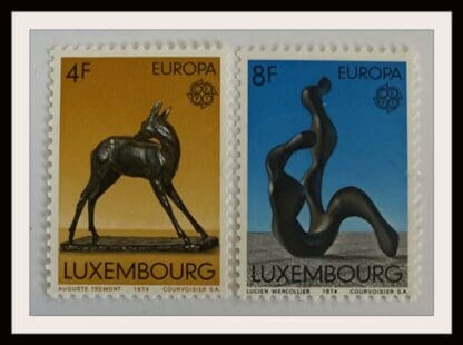 Luxembourg Scott # 546-547 Mint Never Hinged