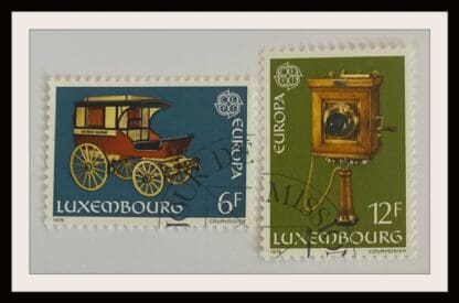 Luxembourg Scott # 624-625 Used