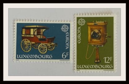 Luxembourg Scott # 624-625 Mint Never Hinged