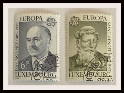 Luxembourg Scott # 641-642 Used