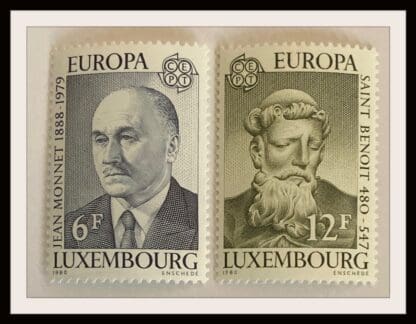 Luxembourg Scott # 641-642 Mint Never Hinged