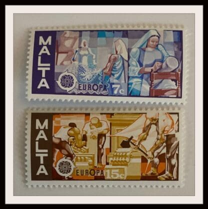 Malta Scott # 512-513 Mint Never Hinged