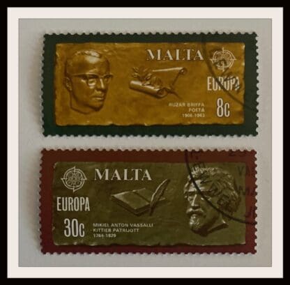 Malta Scott # 575-576 Used