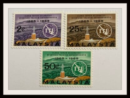 Malaysia Scott # 12-14 Mint Never Hinged