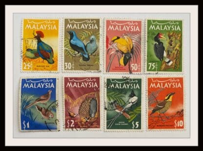 Malaysia Scott # 20-27 Used