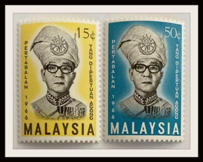 Malaysia Scott # 33-34 Mint Never Hinged