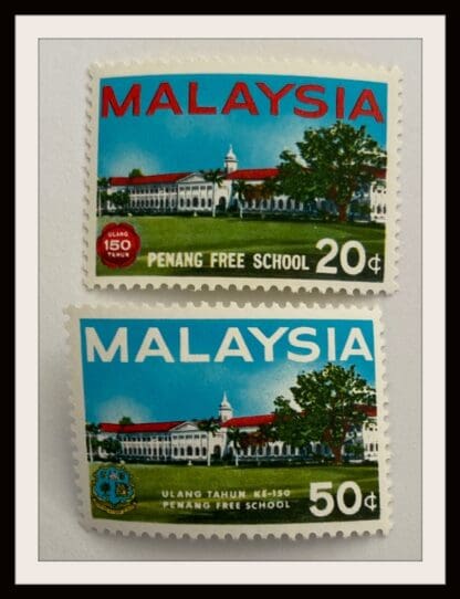 Malaysia Scott # 35-36 Mint Never Hinged