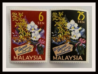 Malaysia Scott # 4-5 Mint Never Hinged