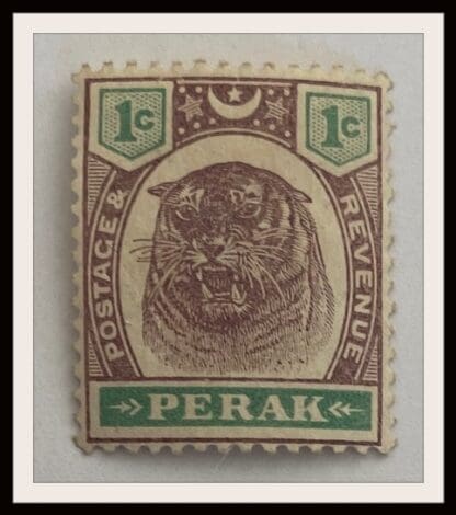 Malaya Perak Scott # 47 Mint Hinged