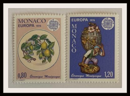 Monaco Scott # 1023-1024 Mint Never Hinged