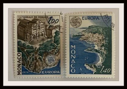 Monaco Scott # 1113-1114 Used