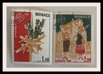 Monaco Scott # 1278-1279 Used