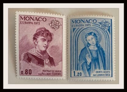 Monaco Scott # 961-962 Mint Never Hinged