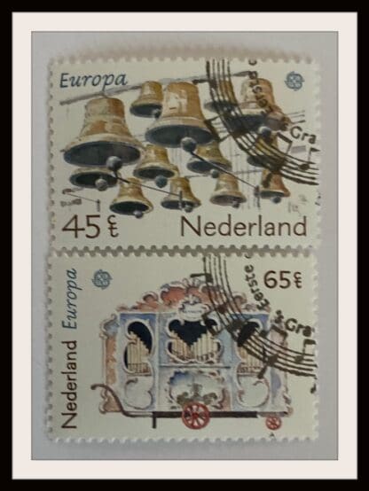 Netherlands Scott # 613-614 Used