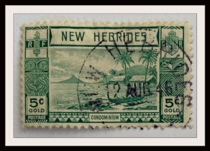 New Hebrides Scott # 50 Used