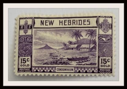 New Hebrides Scott # 52 Mint Hinged