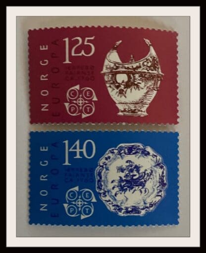 Norway Scott # 675-676 Mint Never Hinged