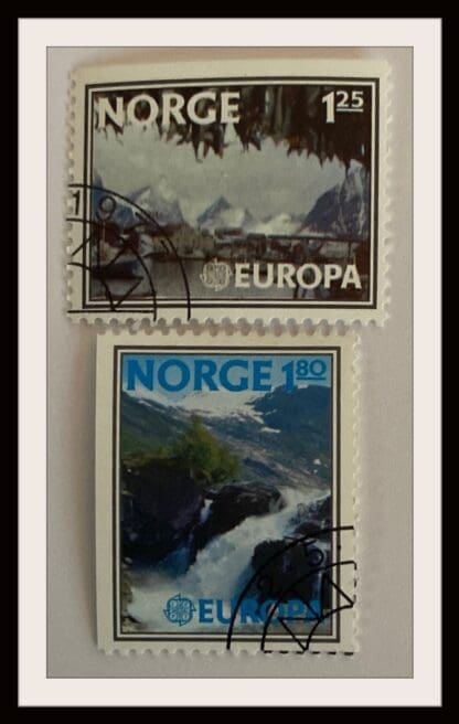 Norway Scott # 693-694 Used