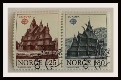 Norway Scott # 727-728 Used