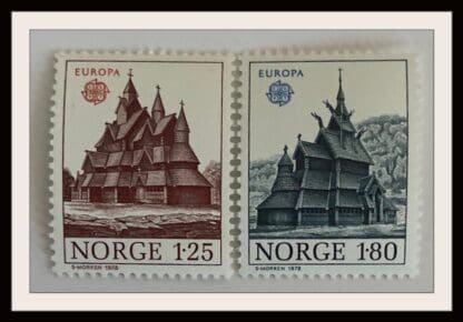 Norway Scott # 727-728 Mint Never Hinged