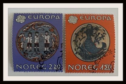 Norway Scott # 781-782 Used