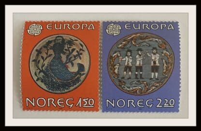 Norway Scott # 781-782 Mint Never Hinged