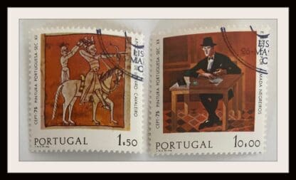 Portugal Scott # 1253-1254 Used