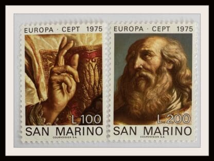 San Marino Scott # 858-859 Mint Never Hinged